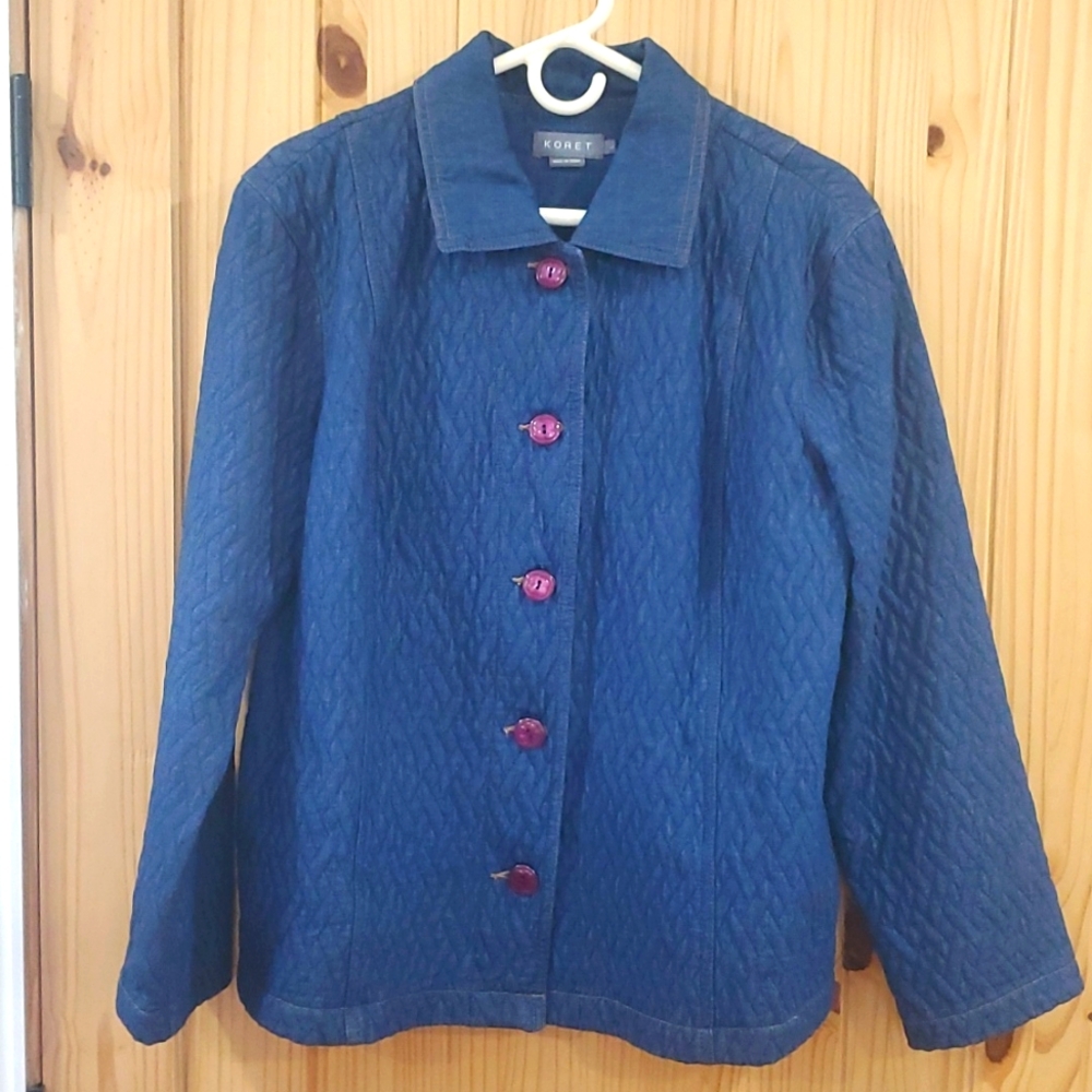 Koret Quilted Denim Jacket